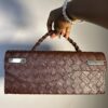 Brown handmade leather bag – The Braids Brand Ghana